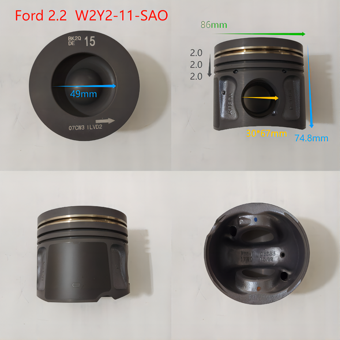 MAZDA/Ford 2.2 W2Y2-11-SAO